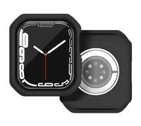 Coque pour Apple Watch 42-44mm Hybrid Renforcée Solid R 100% Plastique recyclé Noir