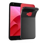 cadorabo Coque pour ASUS ZenFone 4 Selfie Pro en Noir - Housse Protection Souple en Silicone TPU avec Anti-Choc et Anti-Rayures - Ultra Slim Fin Gel Case Cover Bumper