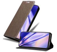 Cadorabo Housse pour Asus ZenFone 5Z Housse de protection marron Etui pour téléphone portable Case Cover Fermeture magnétique