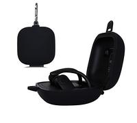 Coque pour Beats Powerbeats Pro,Silicone étui Housse Transport,Étui Housse Cuir Véritable Ultra Mince Portable Antichoc Protection Housse Etui pour Beats Powerbeats Pro Wireless Earphone (Noir)