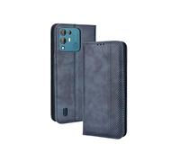 Coque pour Blackview A55 Pro Fermeture Magnétique Vintage PU Cuir Portefeuille avec Fentes pour Cartes Compatible avec Blackview A55 Pro