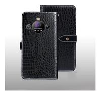 Coque pour Blackview BL9000/BL9000 Pro 6 78"" Housse en Cuir PU Etui à Rabat Pochette de Portefeuille avec Fentes pour Cartes-Noir