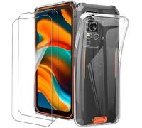 Coque pour Blackview BV4800 Pro/BV4800 SE - Protection Verre Trempé - Silicone Souple - Antichoc - Élégant