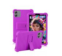 Coque pour Blackview Link2/Blackview Link 2 8 Pouces,daunke Silicone Souple,avec Support Rabattable,Légère aux Chocs,Anti-Rayures,Protection complète,Violet