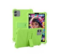 Coque pour Blackview Link2/Blackview Link 2 8 Pouces,daunke Silicone Souple,avec Support Rabattable,Légère aux Chocs,Anti-Rayures,Protection complète,Vert