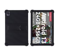 Coque pour Blackview Mega 1 11,5" Tablette avec béquille PC, Silicone souple, lavable, coin épais résistant aux chocs, noir