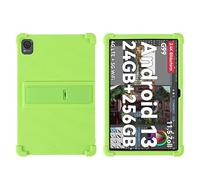 Coque pour Blackview Mega 1 11,5" Tablette avec béquille PC, Silicone souple, lavable, coin épais résistant aux chocs, vert