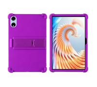 Coque pour Blackview Mega 3 12,1" Tablette avec béquille PC Silicone Souple Lavable Épais Coins Antichocs Violet