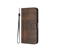 Coque pour Blackview Oscal Modern 8/Color 8 protection antichoc, vintage, antidérapante, en cuir TPU, avec emplacements pour cartes et béquille,