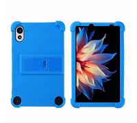 Coque pour Blackview Zeno 1/TechLife Pad Lite 8" Tablette avec béquille PC, Silicone souple, lavable, coin épais résistant aux chocs, bleu