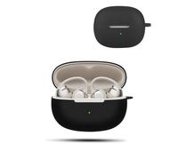 Coque pour casque sans fil Shokz OpenDots 2/E320, coque de protection en silicone souple daunke douce pour la peau avec boucle ronde, protection complète, noir