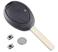 Coque pour clé télécommande Rover 75 600 800 Mini Cooper Land Rover Freelander Discovery Defender MGF MG ZR ZS +2 Switchs +Pile