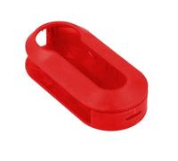Coque pour Clef Voiture Originelle Compatible avec Fiat Lancia Citroën Peugeot pour 3 Boutons Rouge