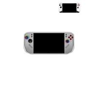 Coque pour console de jeux portable MSI Claw A8 BZ2EM yystao Coque en silicone compatible avec MSI Claw A8 BZ2EM avec cordon tour de cou Anti-poussière, antichoc et durable Blanc