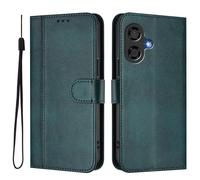 Coque pour Coolpad Cool 40i Housse Etui en PU Cuir Portefeuille avec Porte Carte à Rabat Clapet Housse Protection Flip Case Magnétique Étui pour Coolpad Cool 40i, Green