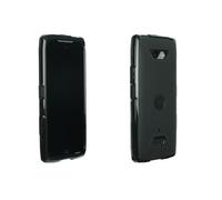 Coque pour Crosscall Core-Z5, TPU-Housse Étui de Protection Antichoc pour Smartphone (Coque de Coloris Noir) Protecteur d'écran