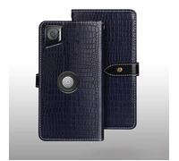 Coque pour Crosscall Stellar M6 6.1"", Housse en Cuir PU Pochette de Portefeuille, Magnétique Étui de Protection, Bleu WG