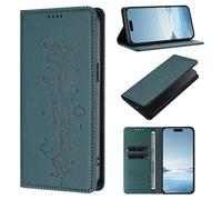 Coque pour Cubot A10, Étui Housse Portefeuille en Cuir PU [Blocage RFID] [Magnétique] Flip Cover Housse avec Porte-Cartes pour Cubot A10, Vert Paon