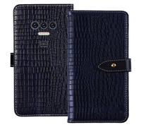 Coque pour Cubot KingKong 8 6.53"" Housse en Cuir PU Pochette de Portefeuille Magnétique Étui de Protection Bleu WG