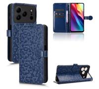 Coque pour Doogee Note 56/Note 56 Pro/Note 56 Plus 6.56"", Étui Rabat Housse Cuir PU [Fermeture Magnétique][Fentes Cartes] - Bleu BDW