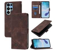 Coque pour DOOGEE Note 56X/Note 56X Pro 6.56"" Etui en Cuir PU Portefeuille Housse avec Fentes de Cartes Magnétique -Marron PT05