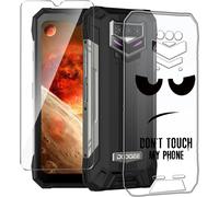 Coque Pour Doogee S89/S89 Pro(6.3"") Transparent Housse + 1 X Verre Trempé Protection Écran, Souple Silicone Étui Protection Bumper Tpu Téléphone Case Cover-Duo5[Wke00779]