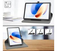 Coque Pour Doogee T30e,En Cuir Protecteur Avec Stand Étui En Pu Cuir Rotative 360 Degrés Housse De Protection Flip Case Cover Doogee Tab A9+/A9pro+ 11 Pouces Tablette,Noir