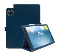 Coque pour DOOGEE U11, Folio Housse avec Multi Angles Stand Etui Housse de Protection pour DOOGEE U11 11 Pouces (DBleu)
