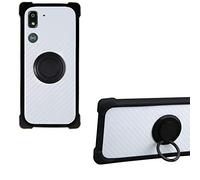 Coque pour Doro 8050 Coque Compatible avec Doro 8050 Coque Étui Support de Bague métallique 360° en PC + Silicone CSKB-HEI