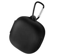 Coque pour écouteurs Anker Soundcore P31i - Coque intégrale en silicone compatible avec Soundcore P31i - Protection contre les chutes avec mousqueton en métal (noir)