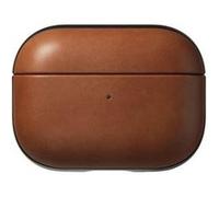 Coque pour écouteurs NOMAD Modern Leather Case Marron English Tan Pour AirPods Pro 2