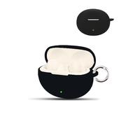 Coque pour écouteurs sans fil Oneplus Nord Buds 3 Pro, coque de protection daunke en silicone souple, étui doux pour la peau, avec boutons ronds, protection complète, noir