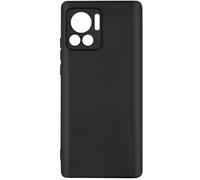Coque pour Edge 30 Ultra Silicone Soft Touch Mate Anti-trace noir
