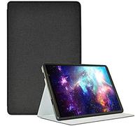 Coque pour Facetel Q3 Pro - Ultra Slim PU Cuir Coque Case avec Stand Étui Housse pour Facetel Q3 Pro 10 Pouce Tablet, Noir