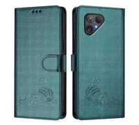 Coque pour Fairphone 5 Etui [Magnétique Protection] [RFID Blocage] Fentes pour Cartes Protection Portefeuille Etui Housse Premium en Cuir PU pour Fairphone 5, Vert