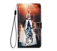 Coque pour Fairphone 5 Phone Case Clapet Étui de Protection Case Portefeuille Cuir 3D Gemälde PU avec Carte Slot et Support Fonction Étui pour Fairphone 5