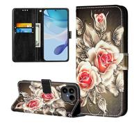 Coque pour Fairphone 6 Housse PU Cuir Portefeuille Magnétique Flip Étui à Rabat Case avec TPU Housse [Emplacements Cartes] [Fonction Support] pour Fairphone 6, Rose