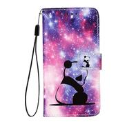 Coque pour Fairphone 6 Phone Case Clapet Étui de Protection Case Portefeuille Cuir 3D Gemälde PU avec Carte Slot et Support Fonction Étui pour Fairphone 6