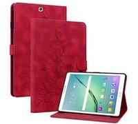 Coque pour FLOODKING Samsung Galaxy Tab S2 9.7 , fonction de mise en veille, Rouge Rouge G