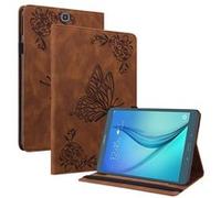 Coque pour FLOODKINGSamsung Galaxy Tab A 9.7, protection en TPU, 3 fentes pour cartes,Marron Marron G