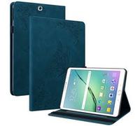 Coque pour FLOODKINGSamsung Galaxy Tab S2 9.7, protection en TPU, 3 fentes pour cartes,Bleu Bleu G