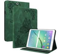 Coque pour FLOODKINGSamsung Galaxy Tab S2 9.7, protection en TPU, 3 fentes pour cartes,Vert Vert G