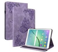 Coque pour FLOODKINGSamsung Galaxy Tab S2 9.7, protection en TPU, 3 fentes pour cartes,Violet Violet G