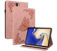 Coque pour FLOODKINGSamsung Galaxy Tab S4 10.5, protection en TPU, 3 fentes pour cartes,Rose Rose G