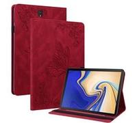 Coque pour FLOODKINGSamsung Galaxy Tab S4 10.5, protection en TPU, 3 fentes pour cartes,Rouge Rouge G