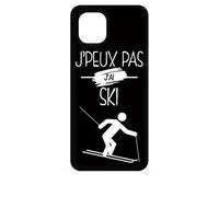 Coque Pour Galaxy A03 - J Peux Pas J Ai Ski 2 - Silicone - Noir
