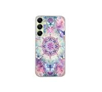 Coque pour Galaxy A05S avec motif papillon mandala