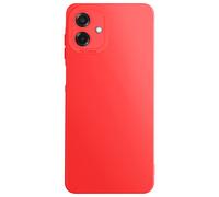 Coque pour Galaxy A07 en Silicone Souple avec Renfort Bloc Caméra Rouge