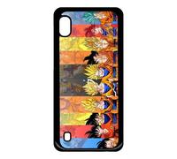 Coque Pour Galaxy A10 - Dbz Sangoku Le Chemin Du Guerrier Saiyan - Noir