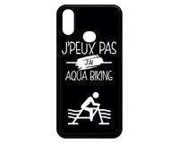 Coque Pour Galaxy A10s - J Peux Pas J Ai Aqua Biking 2 - Noir
